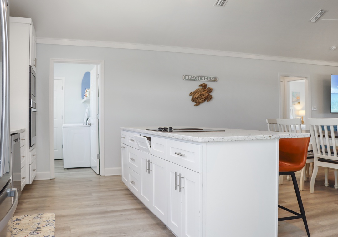 Kitchen and Laundry Room