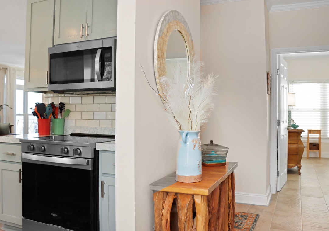 First Floor with Kitchen and Bedroom 1