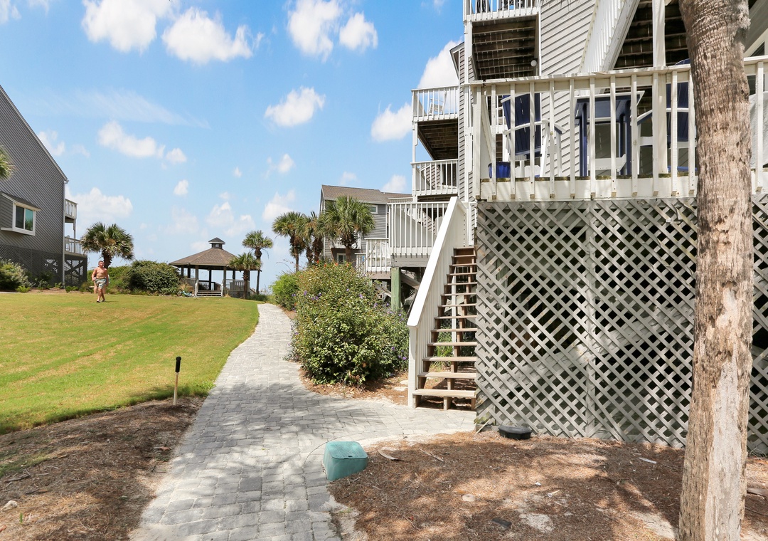 Walkway to the Beach from Deck