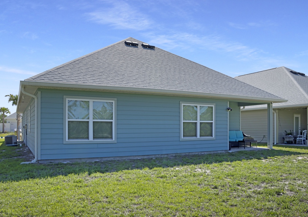 Backyard and Rear Exterior