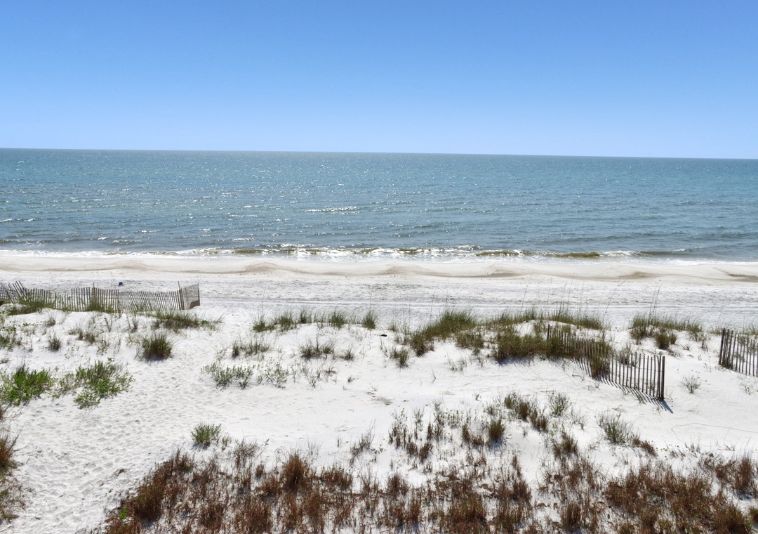 Beach View from Deck