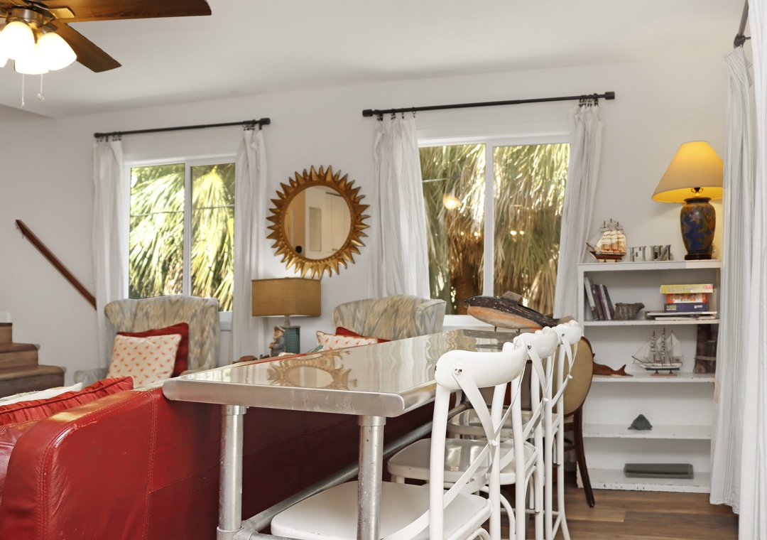 Living Room - Bar Seating