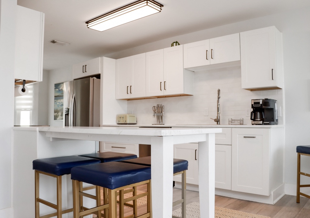 Bar Seating in Kitchen 1