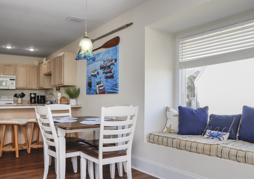 Dining Area and Reading Nook