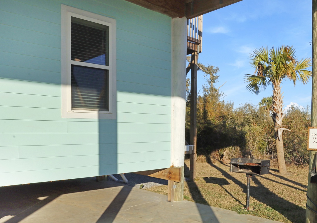 Grilling Area in Back Patio