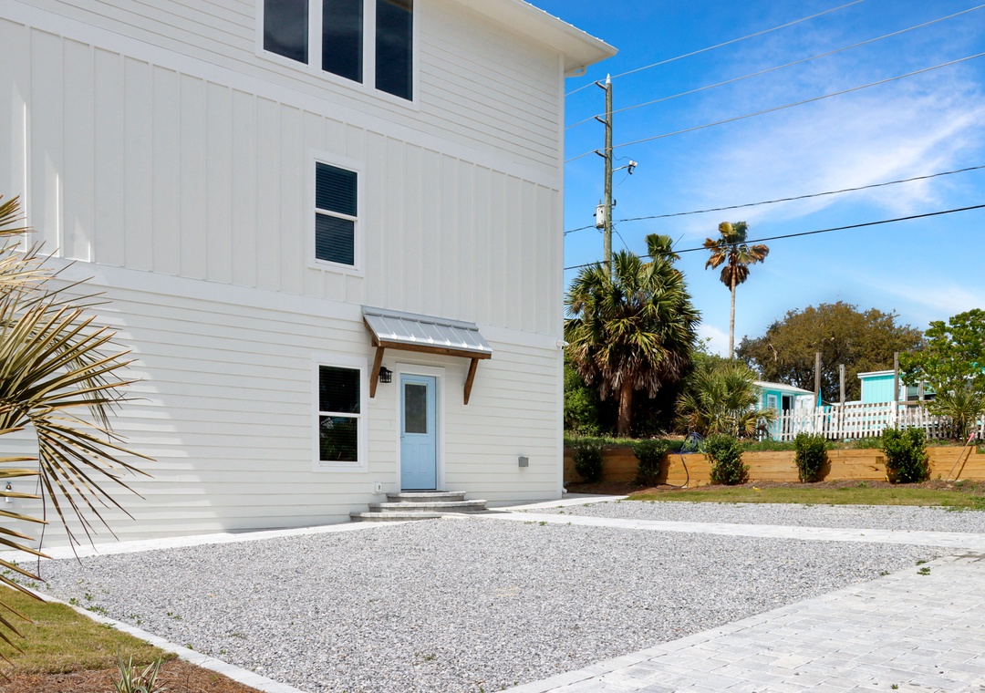 Parking and Front Door