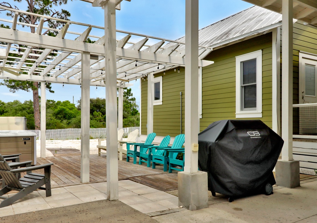 Back Patio with Grilling Area