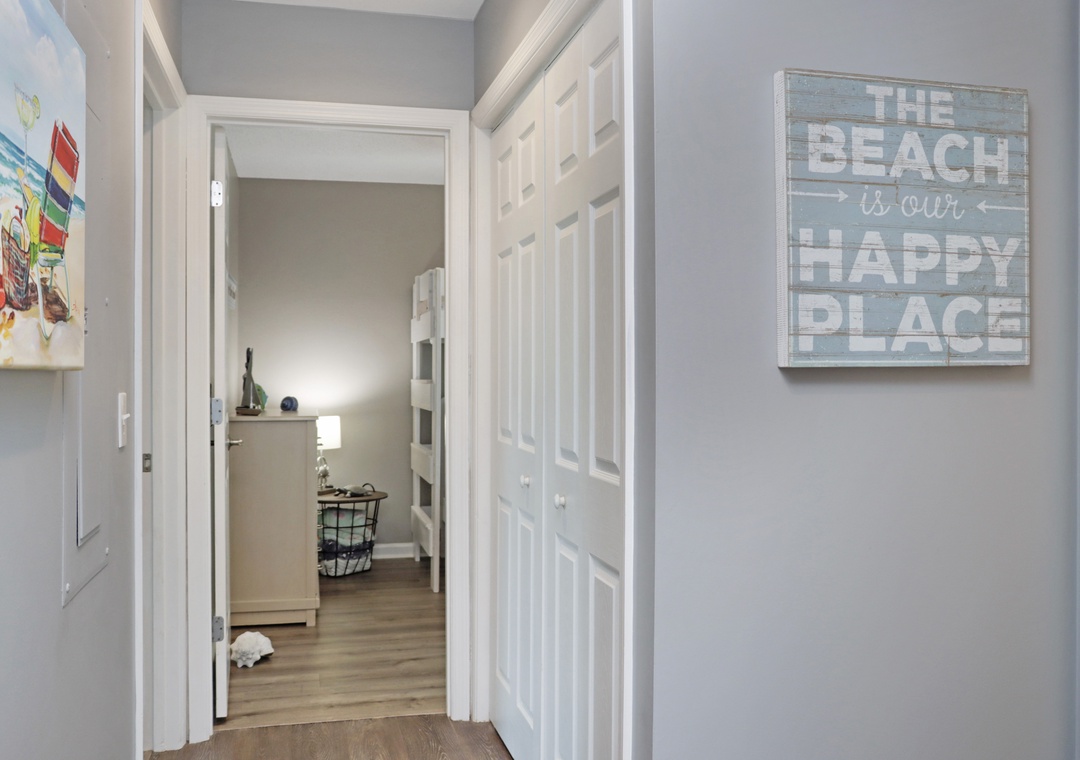 First Floor with Laundry Closet