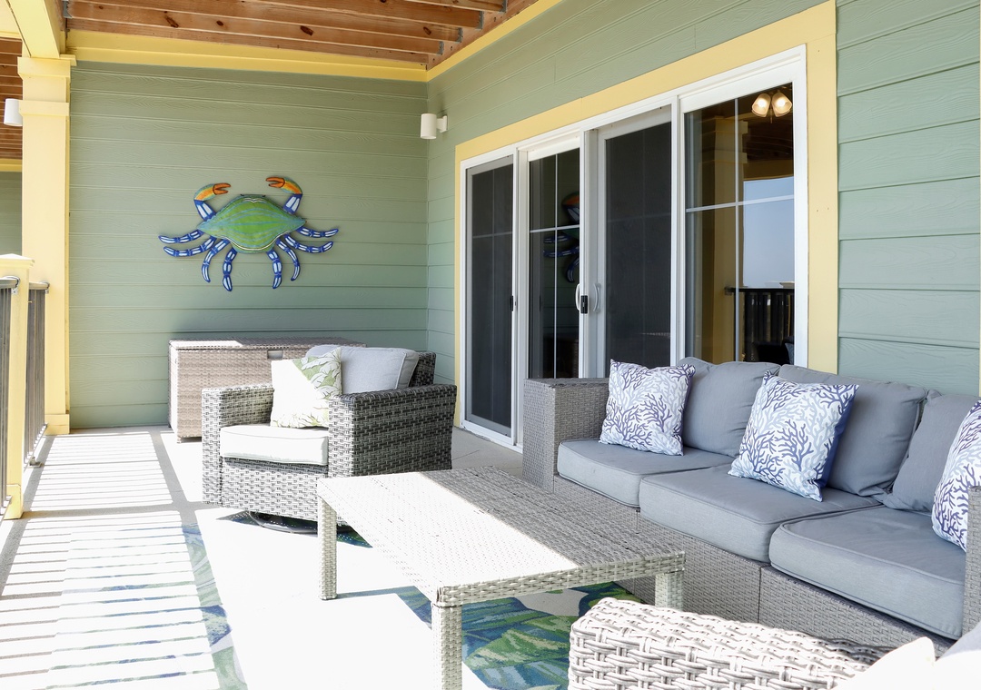 Beach Front Deck