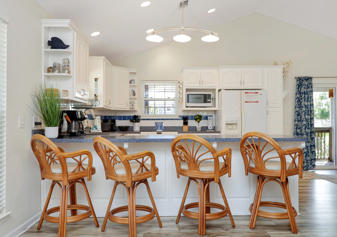 Kitchen with Bar Seating