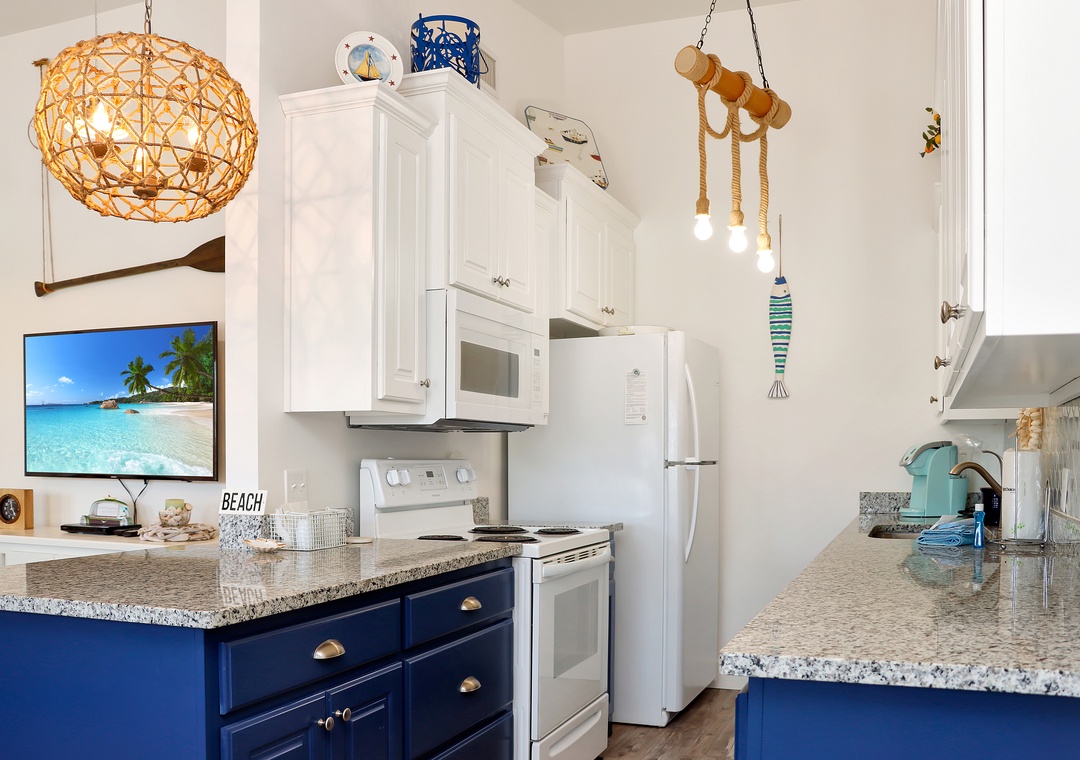 Kitchen and Living Room