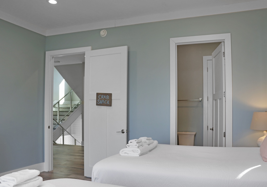 Bedroom 2 with Full Bathroom Access