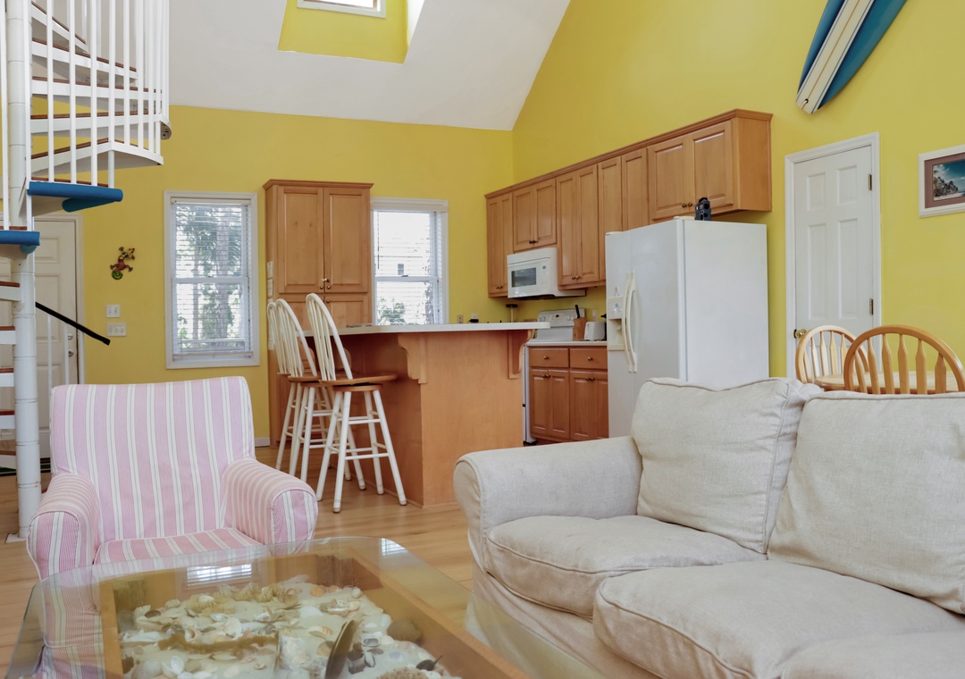 Living Room and Kitchen