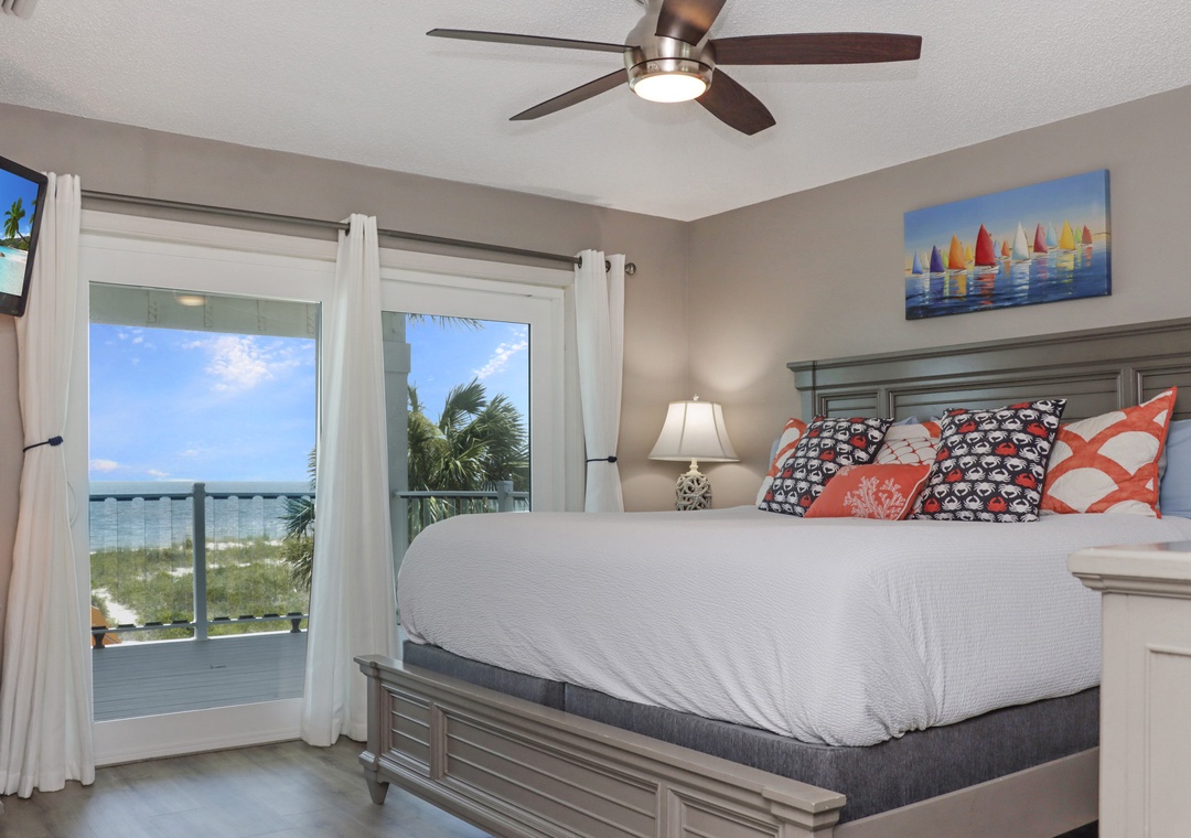 Bedroom 3 - Beach Front Master Bedroom