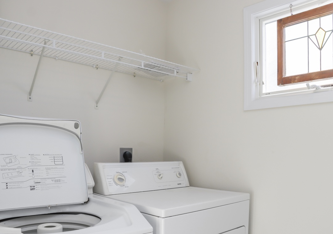 Laundry Room in Master Bathroom