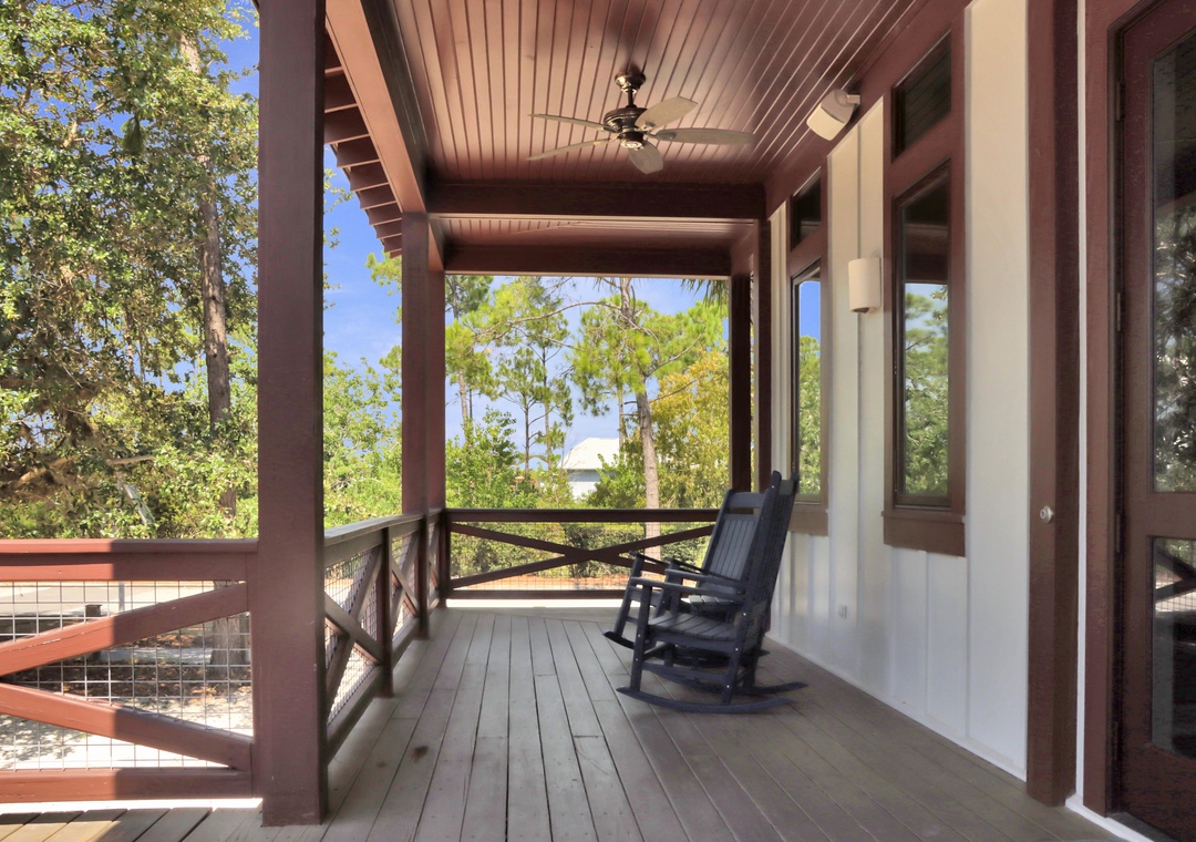 Front Porch with Rockers