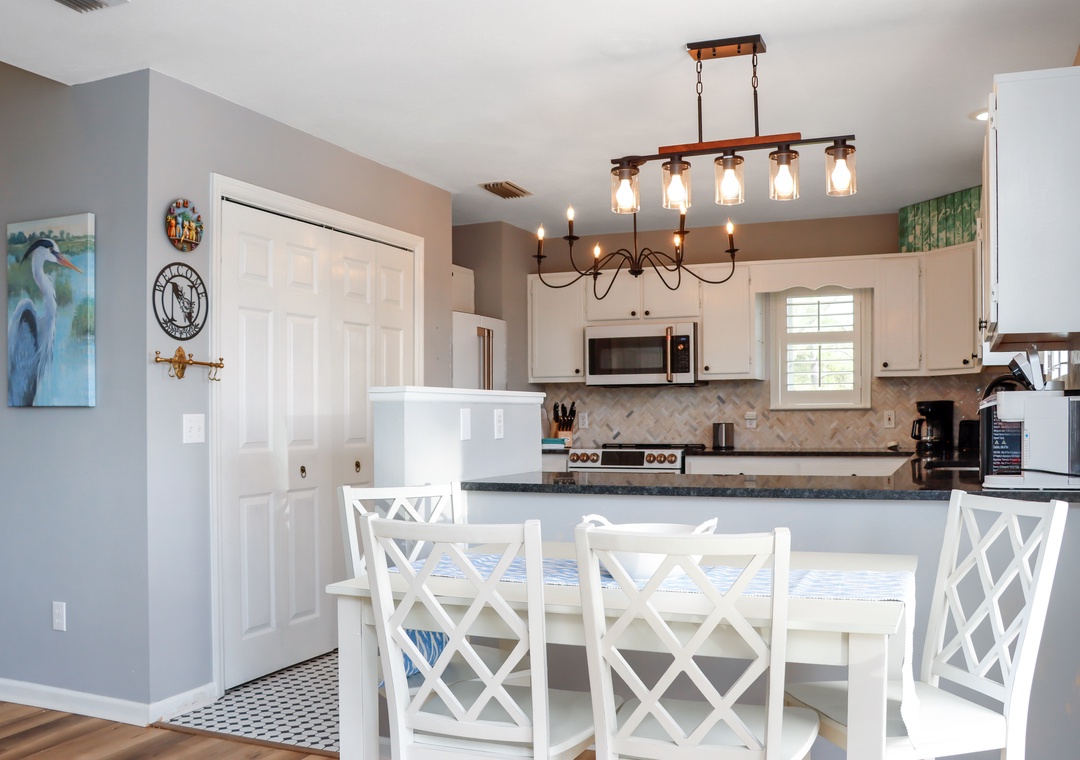 Dining Area and Kitchen