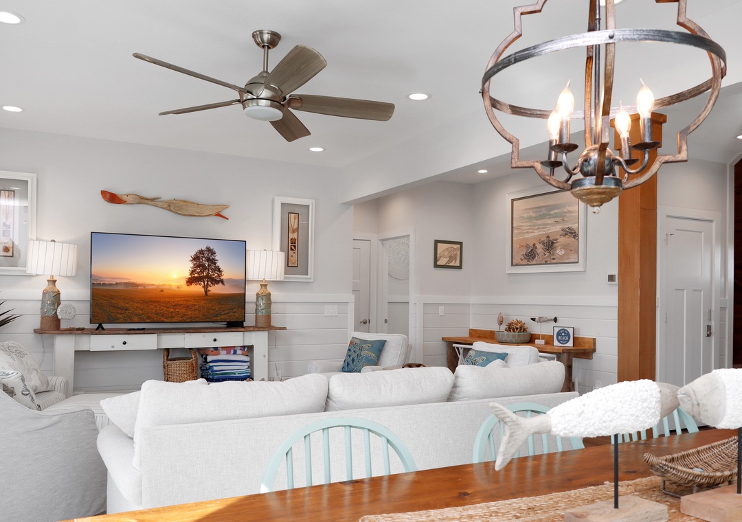 Dining Area and Living Room