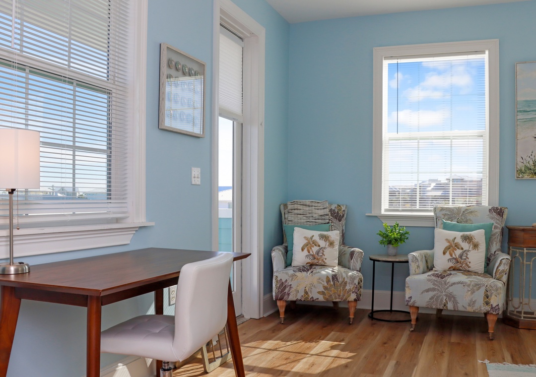 Bedroom 2 - Sitting Area and Workspace