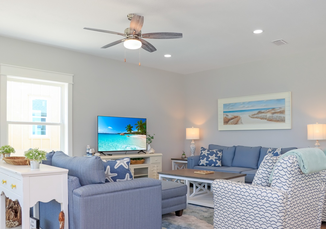 Living Room with TV