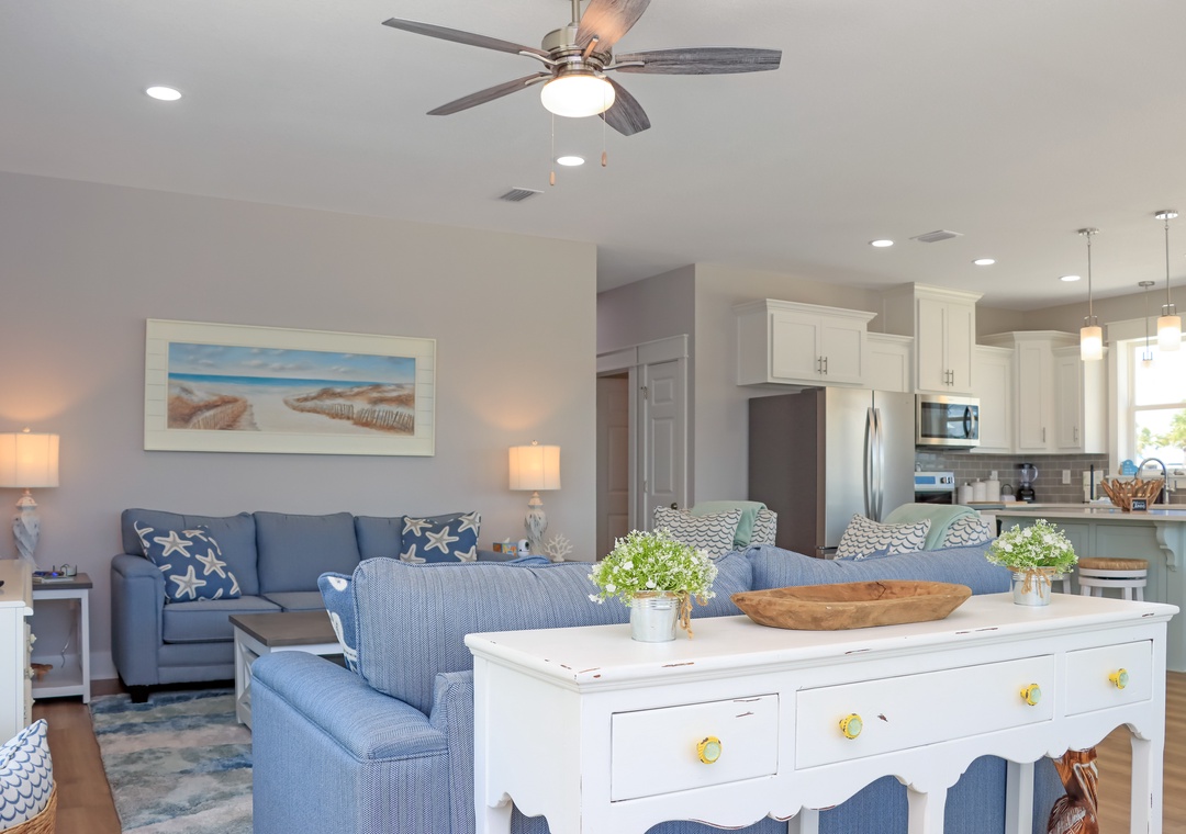Living Room and Kitchen