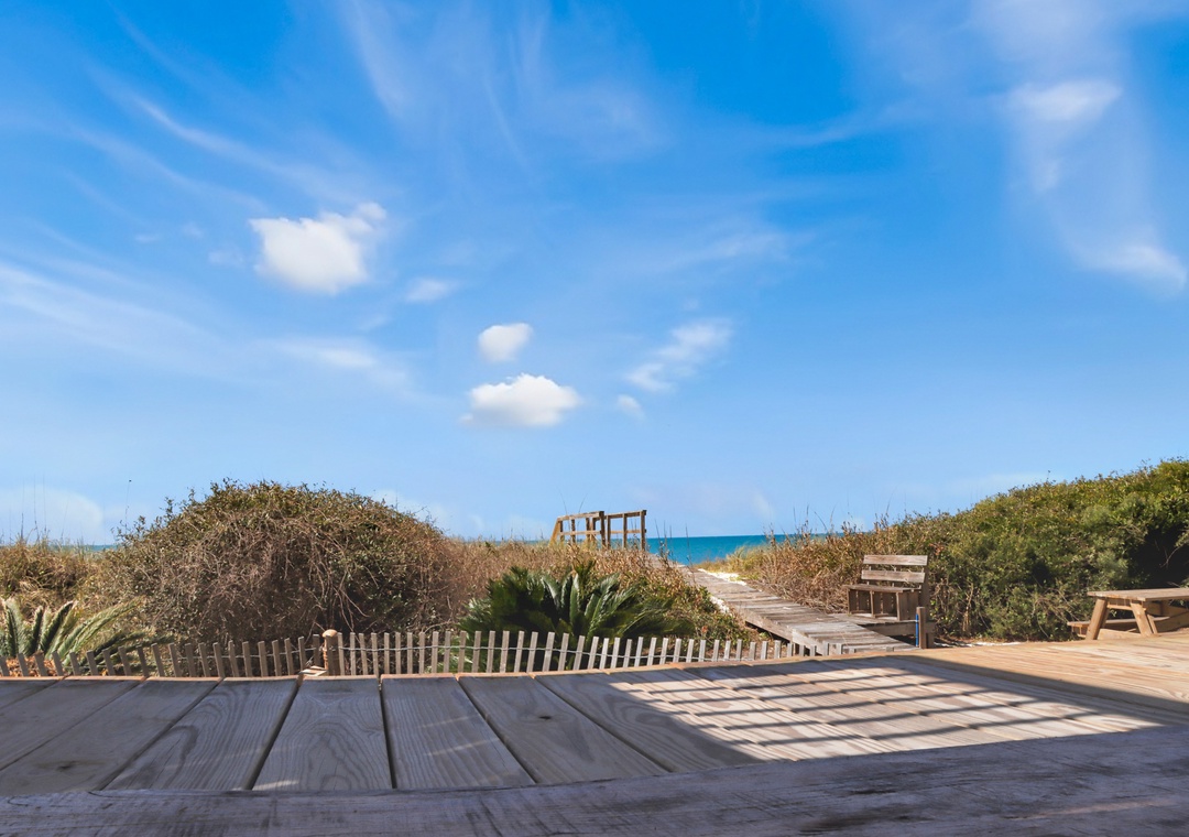 View from Beach Front Patio