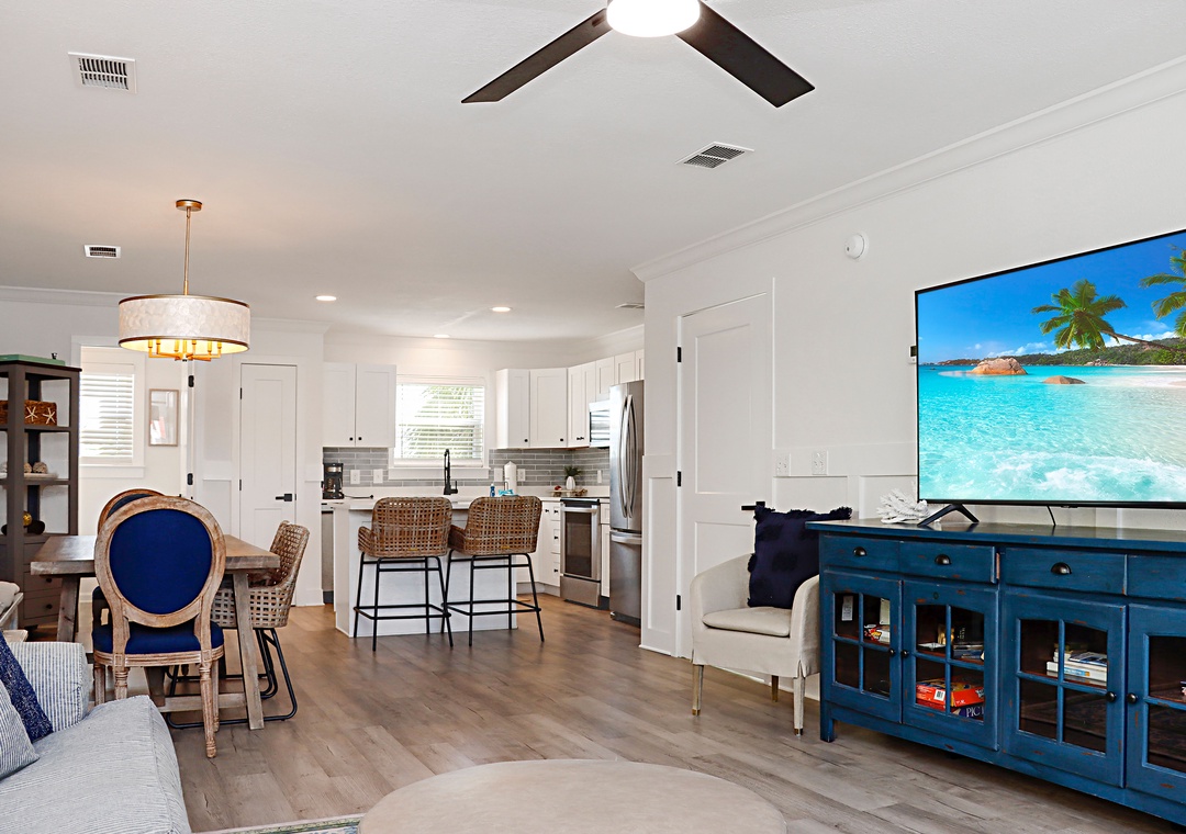 Living Room and Kitchen