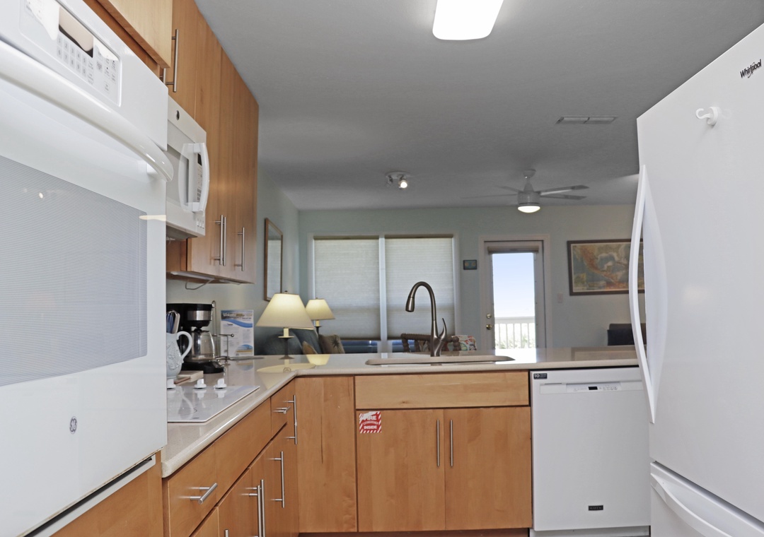 Kitchen from Dining Area