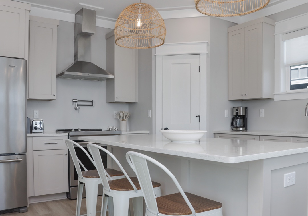 Kitchen with Bar Seating