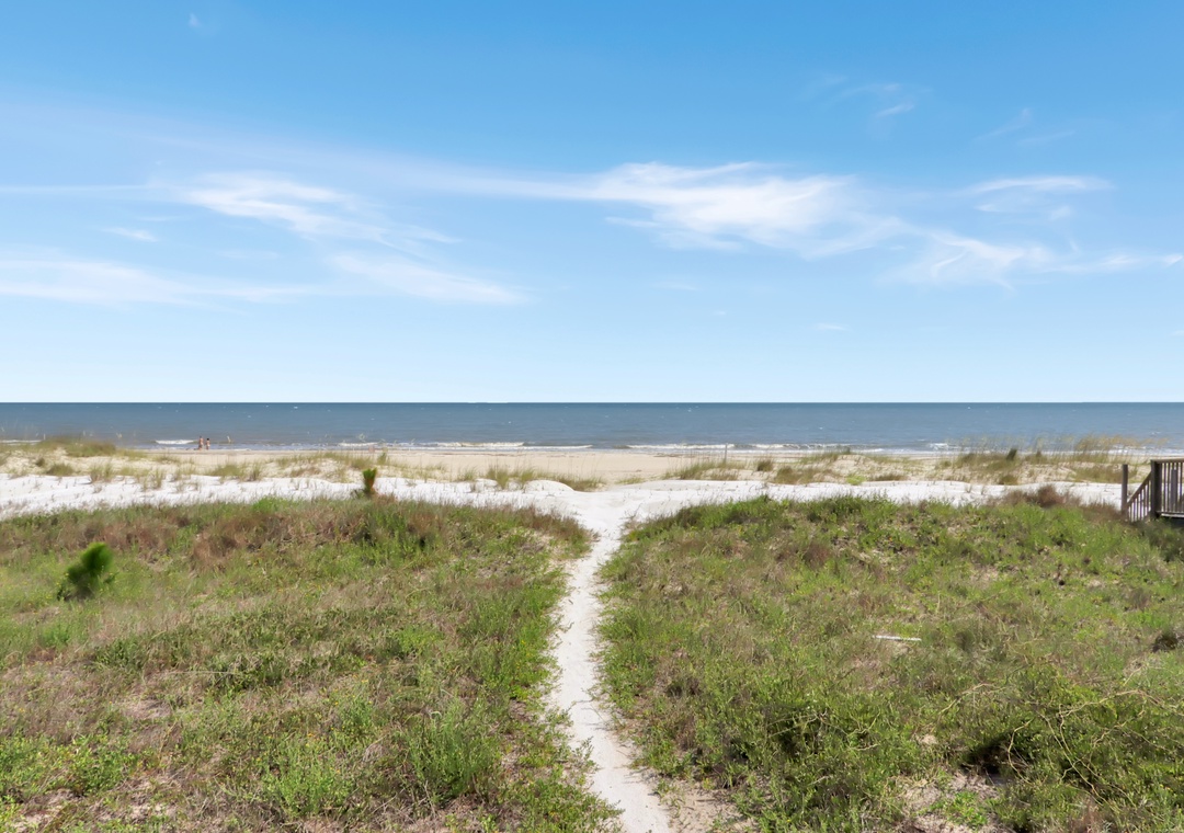 Private Beach Walkway