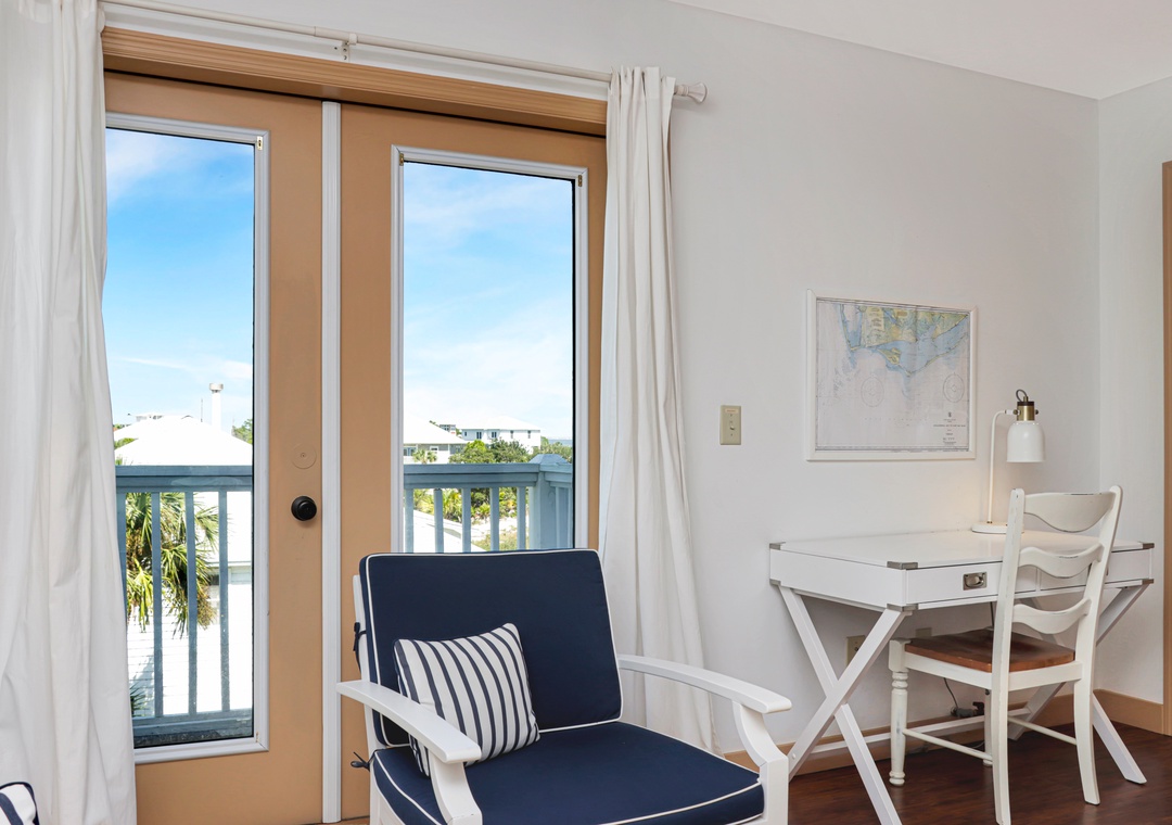 Bedroom 3 with Small Private Deck