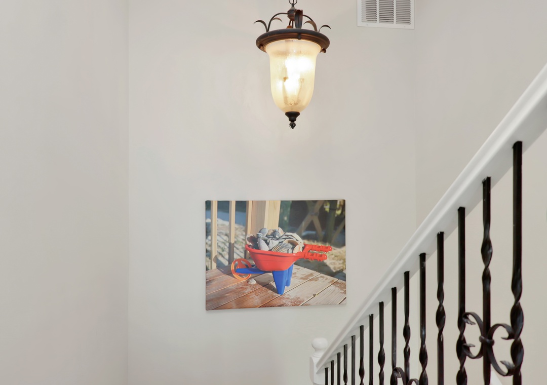 Stairway from First Floor to Second