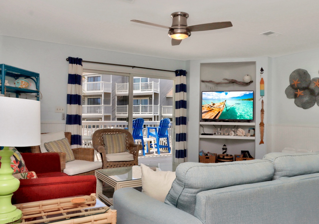 Living Room with TV