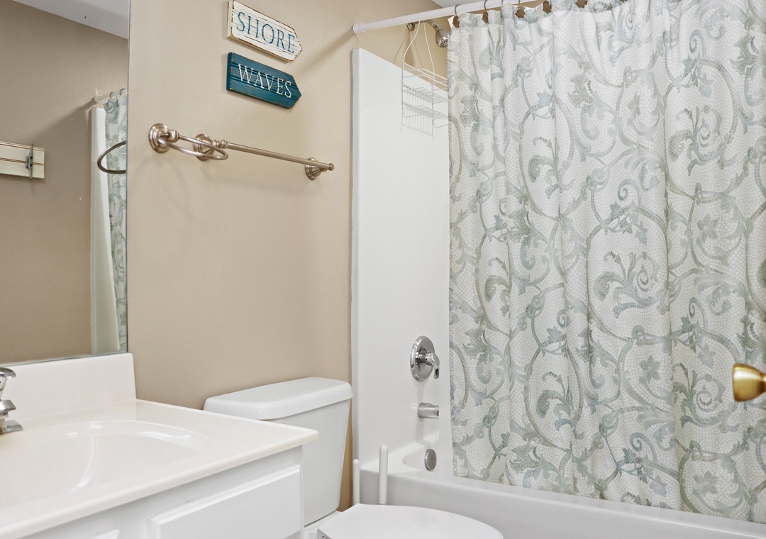 Full Bathroom on First Floor