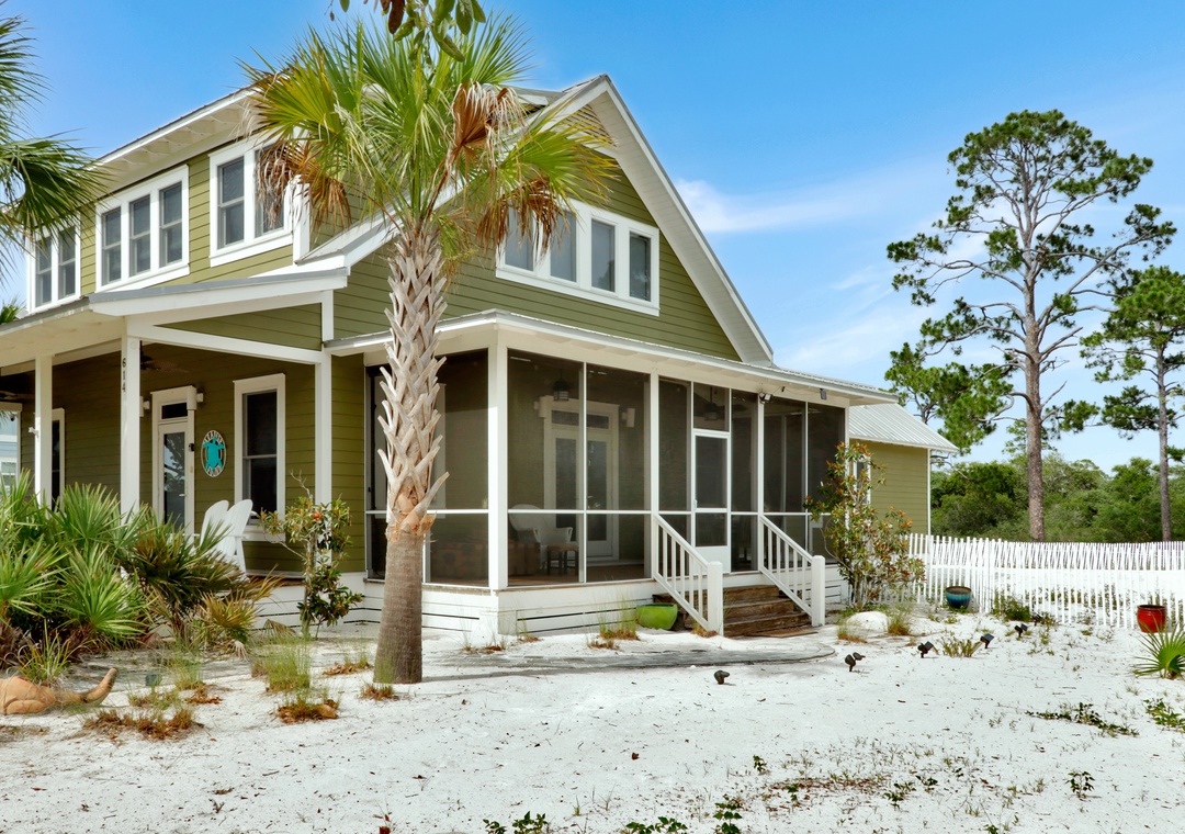 Exterior with Screened Porch