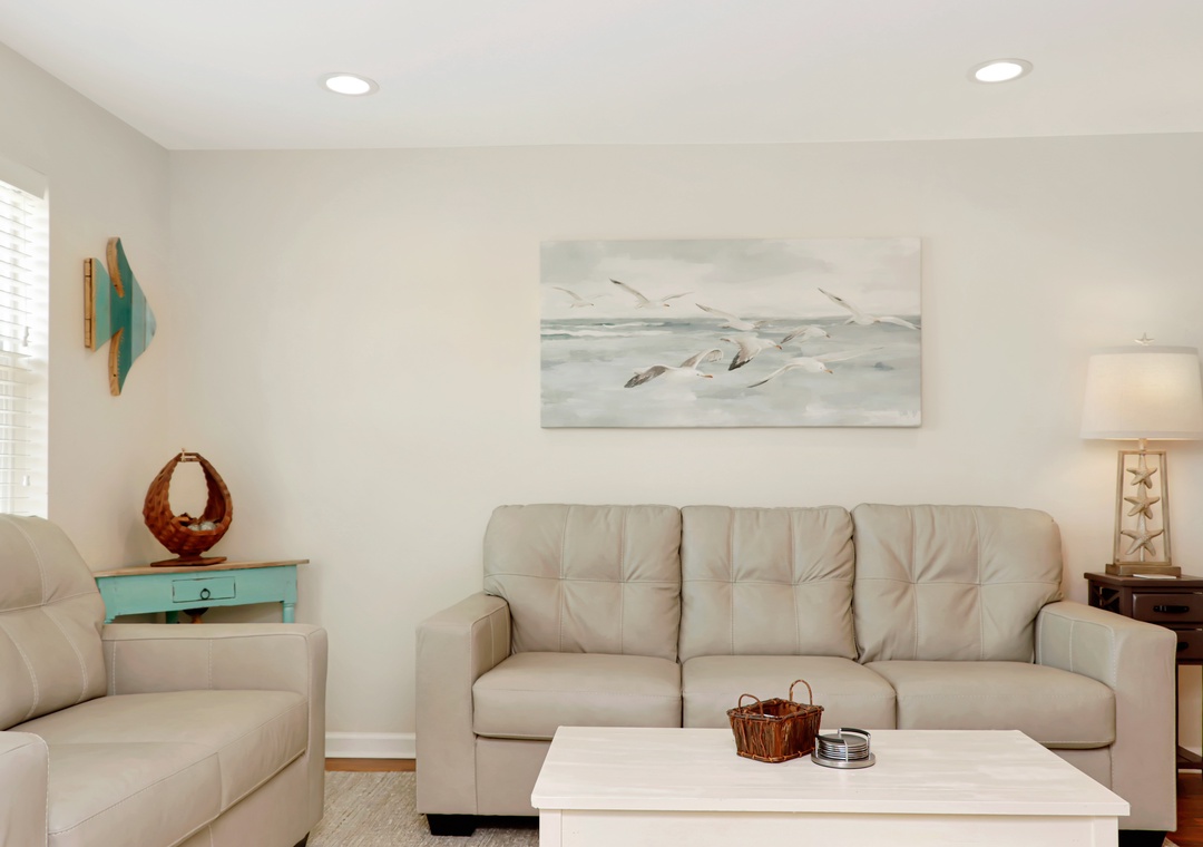 Living Room with Sleeper Sofa