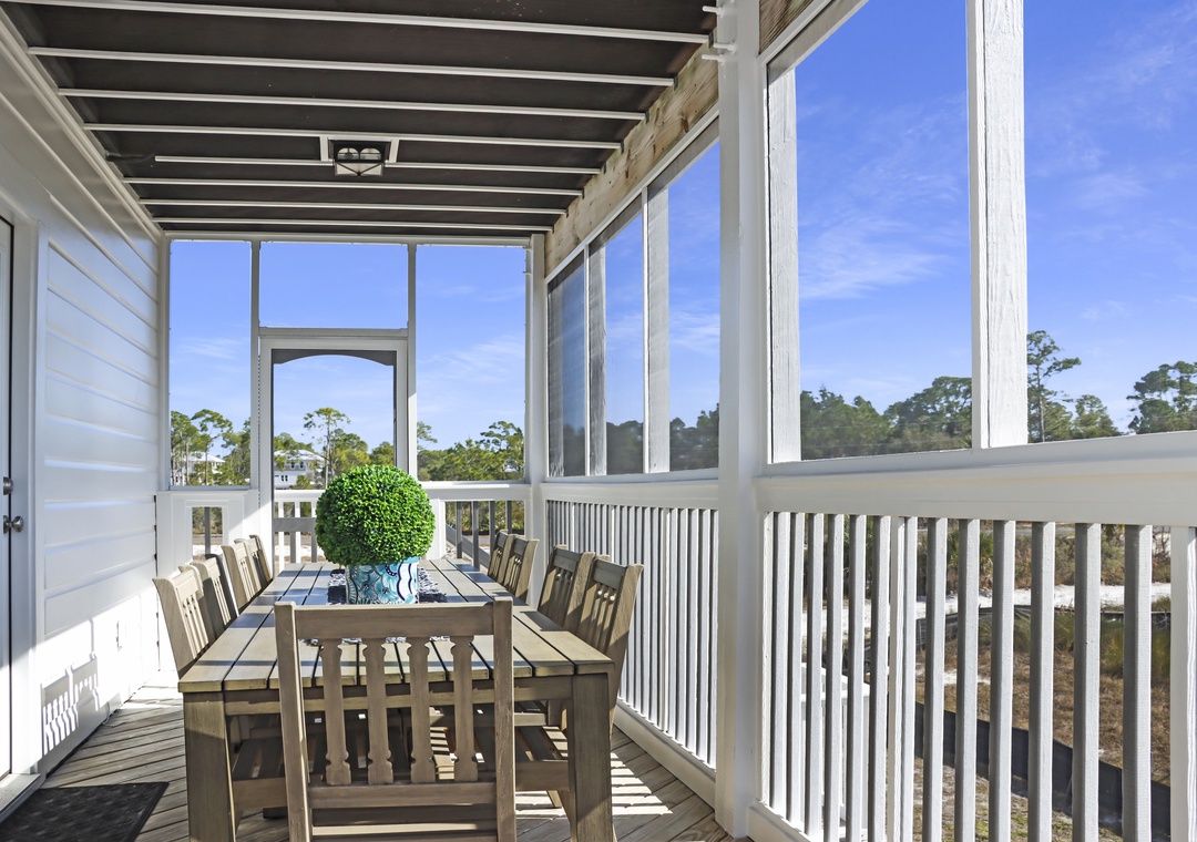 Beachside Screened Deck