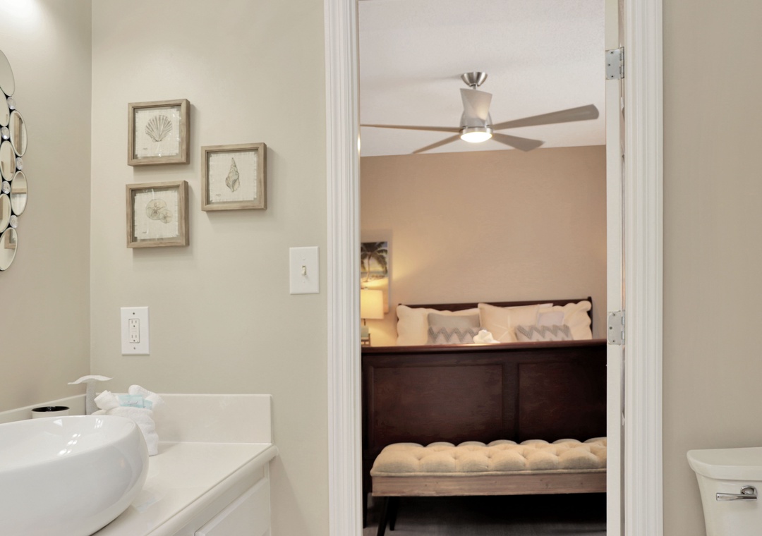Full Bathroom and Bedroom 2