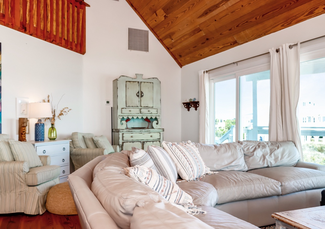 Living Room and Sitting Area