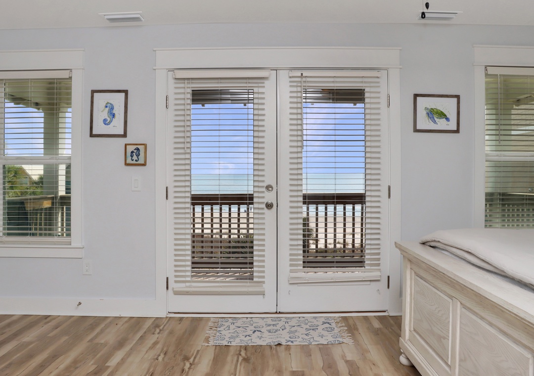Bedroom 5 - View onto Deck