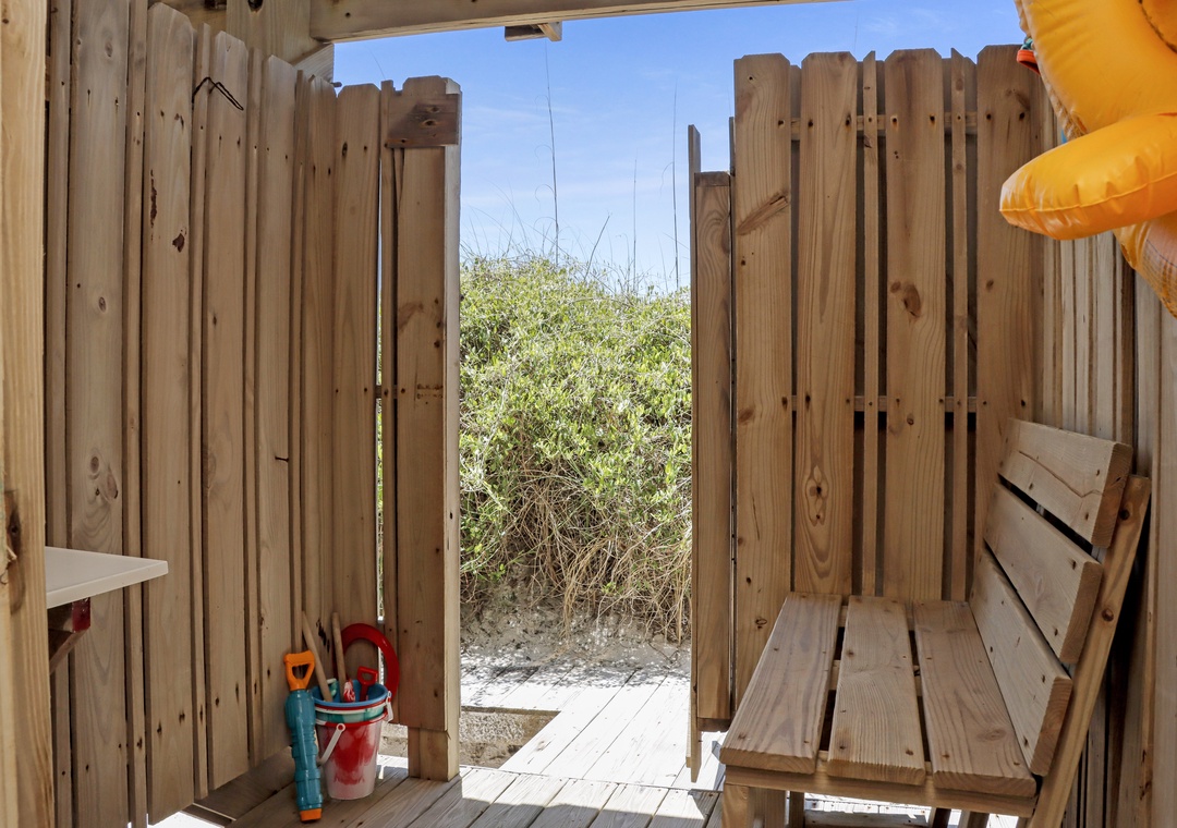 Beachside Outdoor Shower