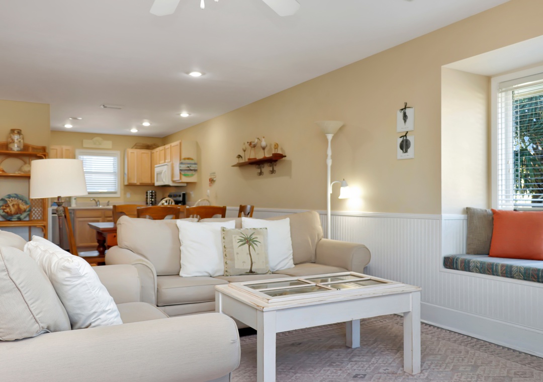 Living Room with Sleeper Sofa