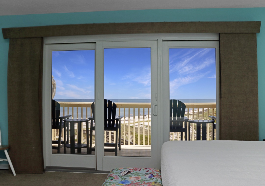 Bedroom 3 - Beach Front View