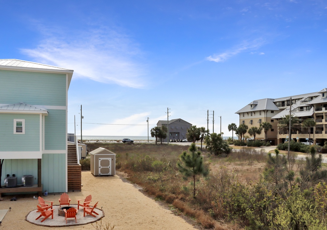 Beach View from Sun Deck