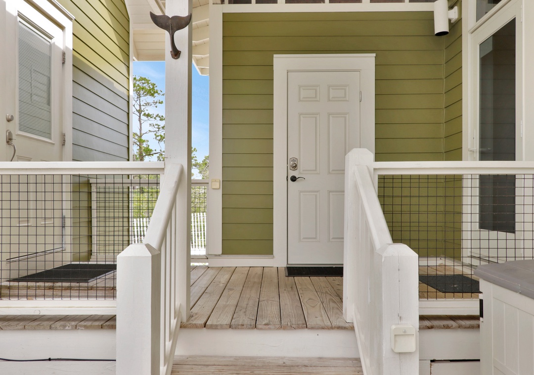 Entry to Main House and Guest Suite