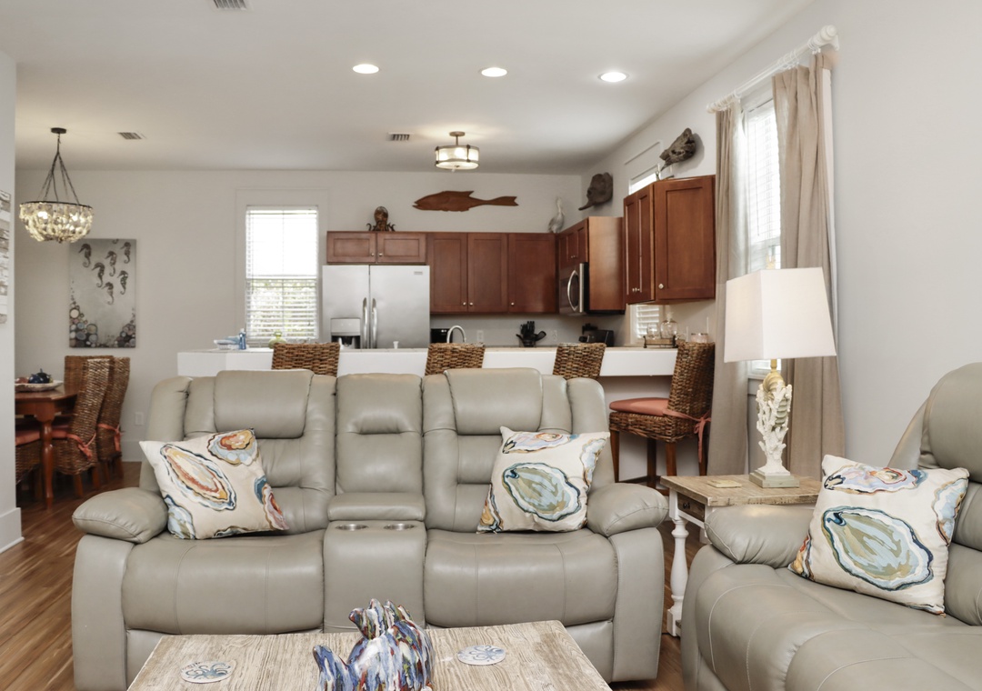 Living Room and Kitchen