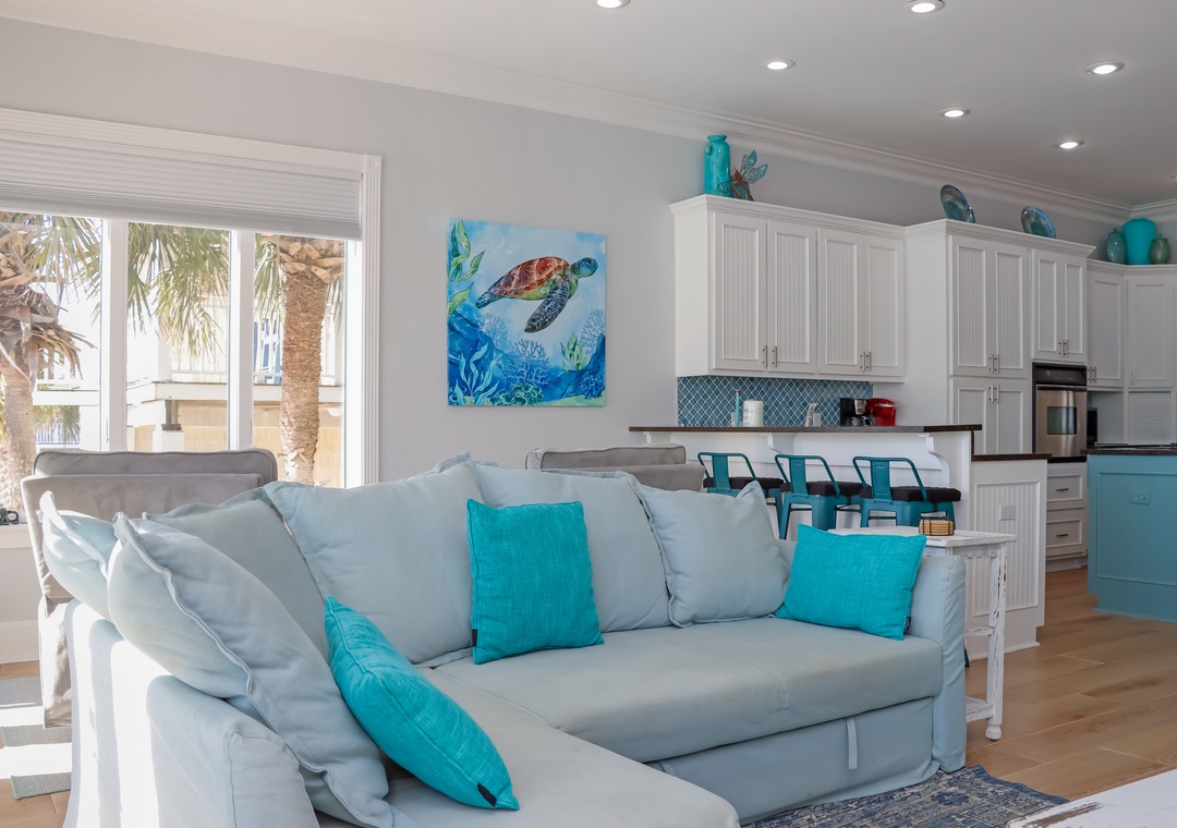 Living Room and Bar Seating