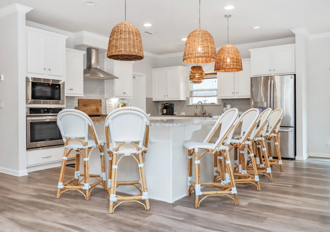 Kitchen Island with Bar Seating
