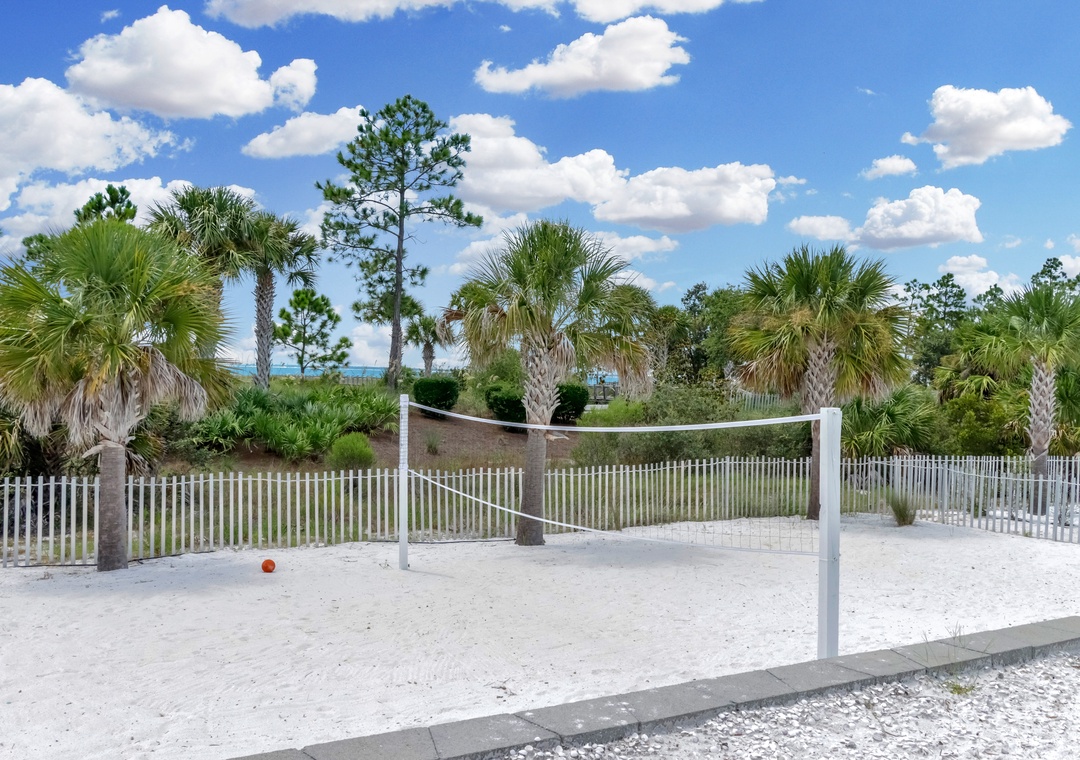 Private Beach Volleyball Court