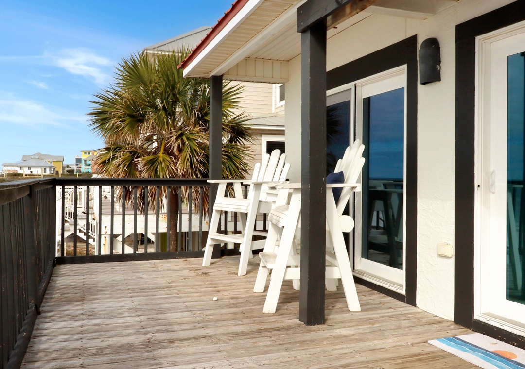 Beachfront Deck